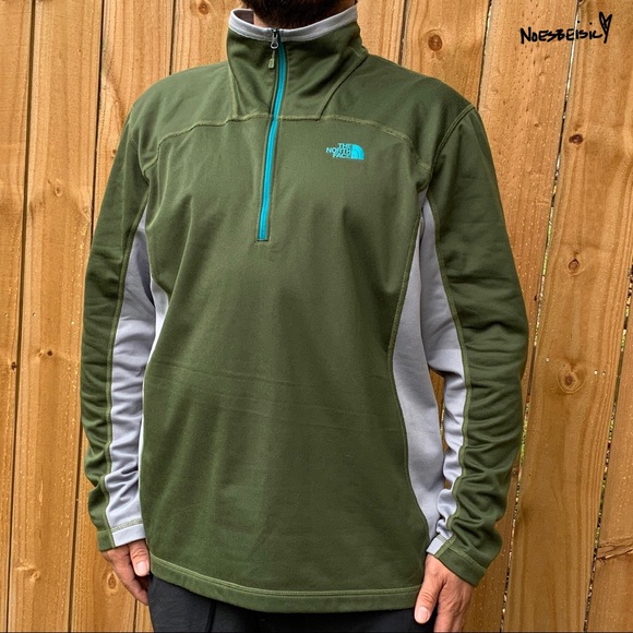 🚫SOLD•E🅱️🅰️Y🚫 The North Face Pullover 1/4 Zip Sweater - Picture 2 of 8